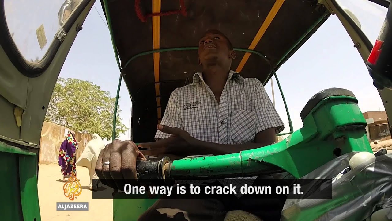 Rickshaw Ride in Khartoum, Sudan
