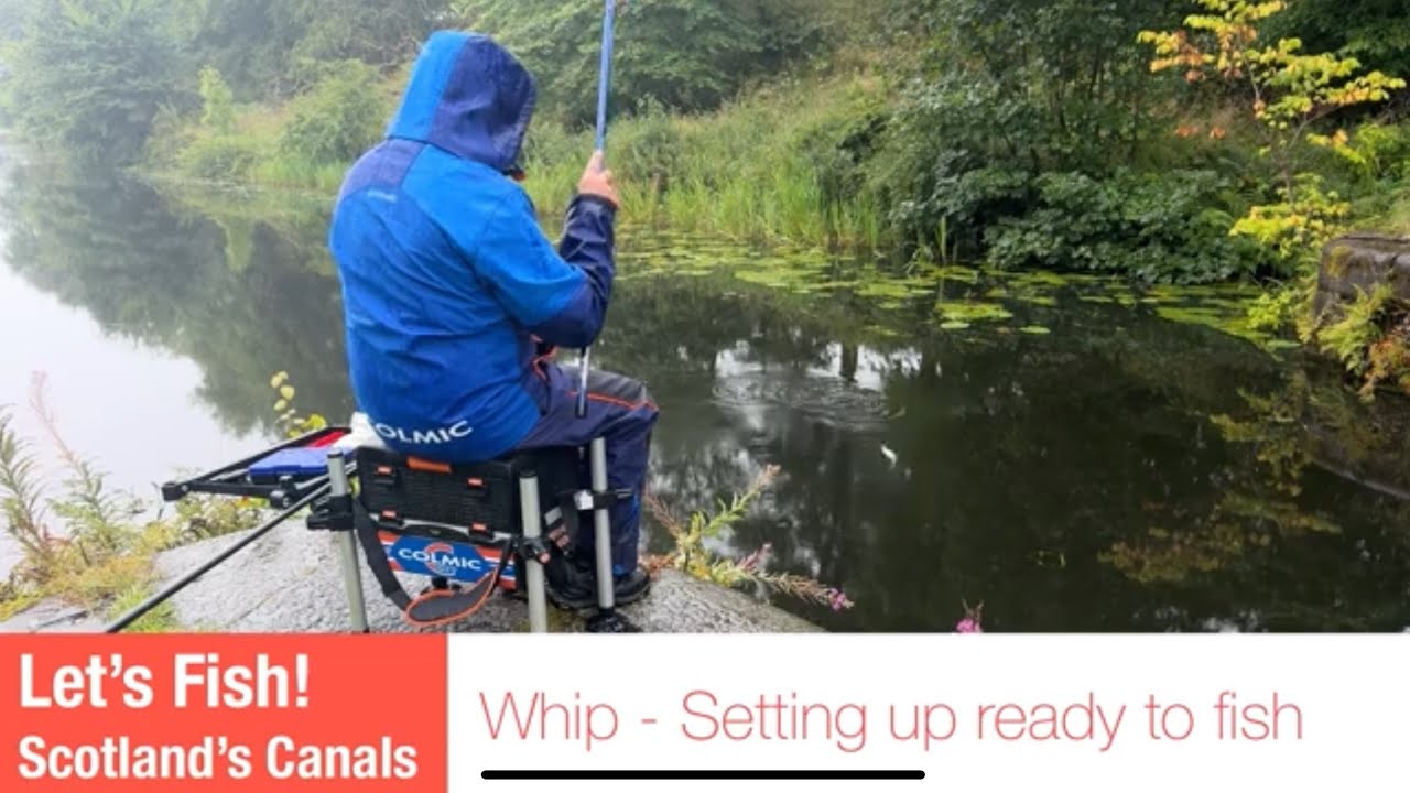 Getting Started: Whip - Setting up ready to fish