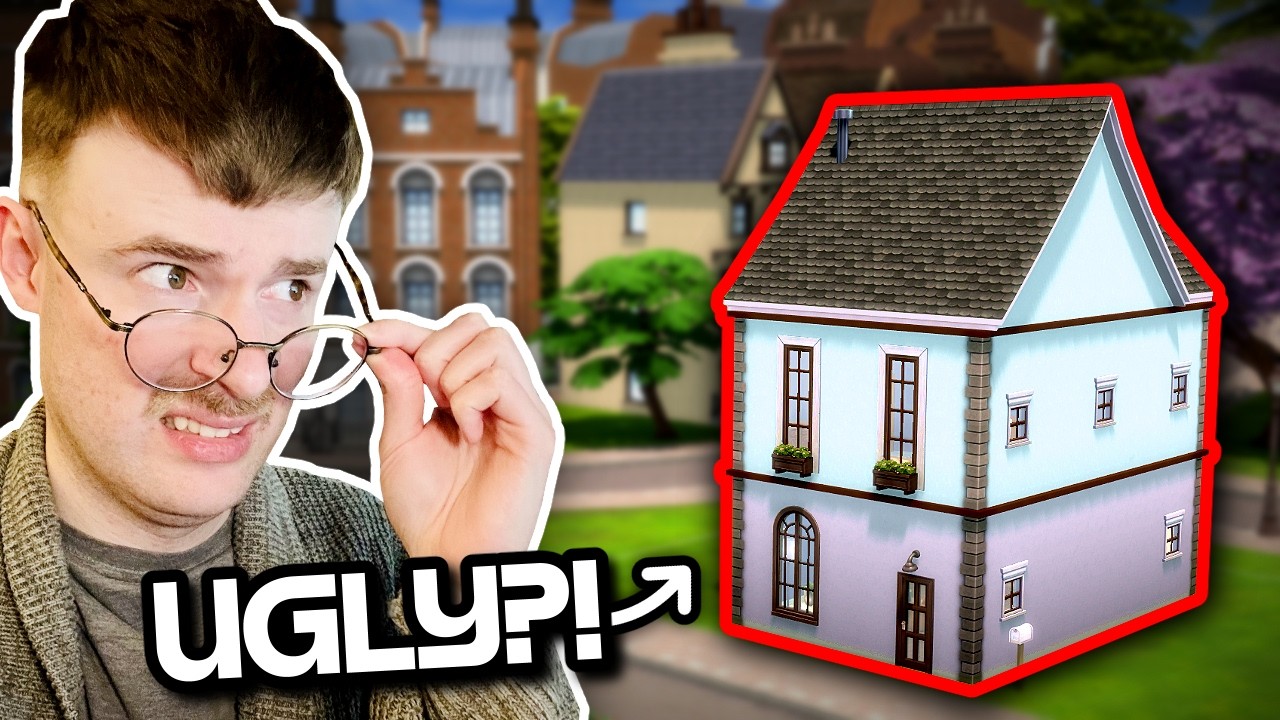 i tried to fix The Sims 4 Discover University's UGLY starter home 🤮