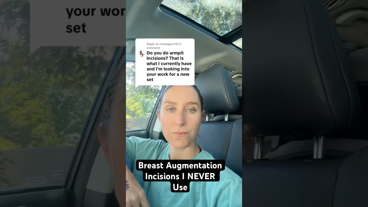 Do I Use A Transaxillary Incision With A Breast Augmentation?
