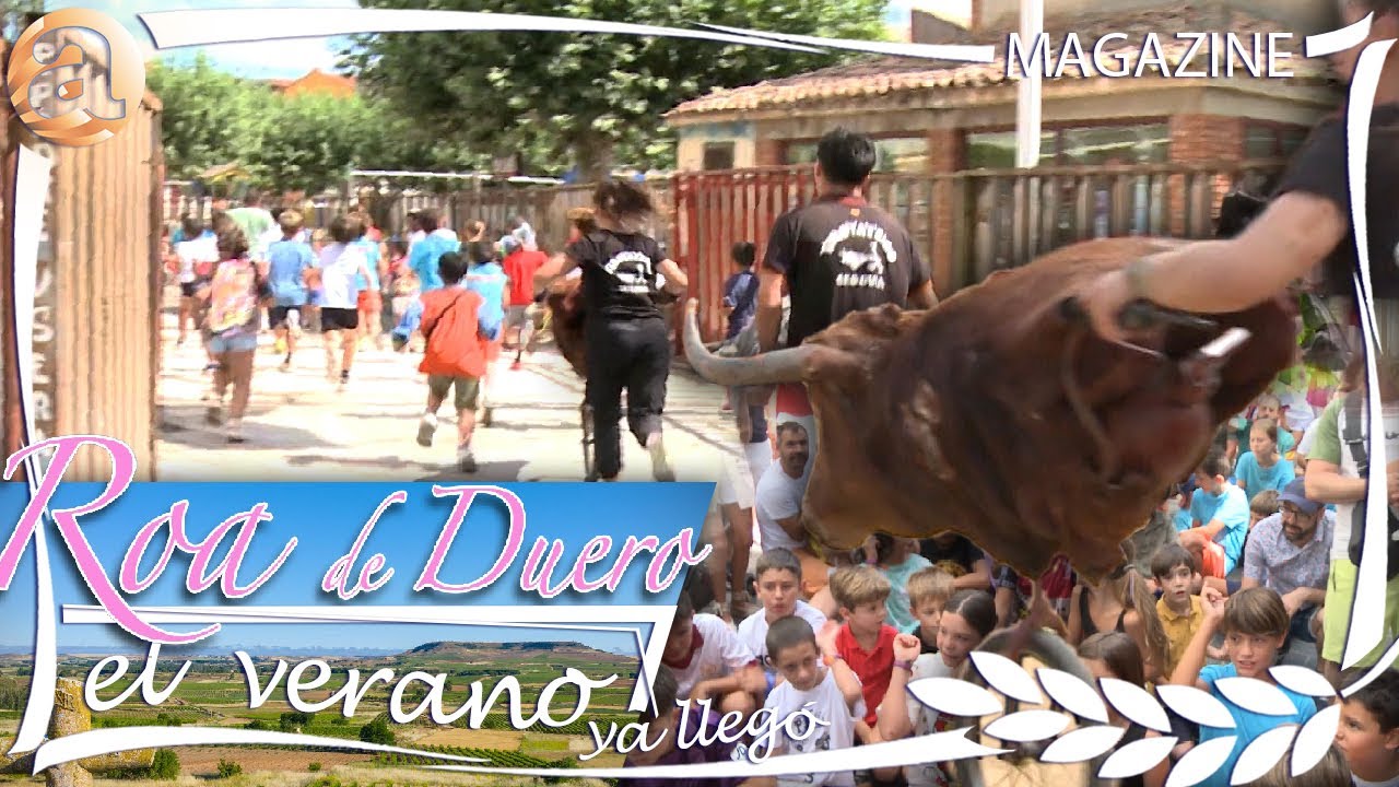 Fiestas de ROA: encierro infantil y comida popular | EV 20 08 2024