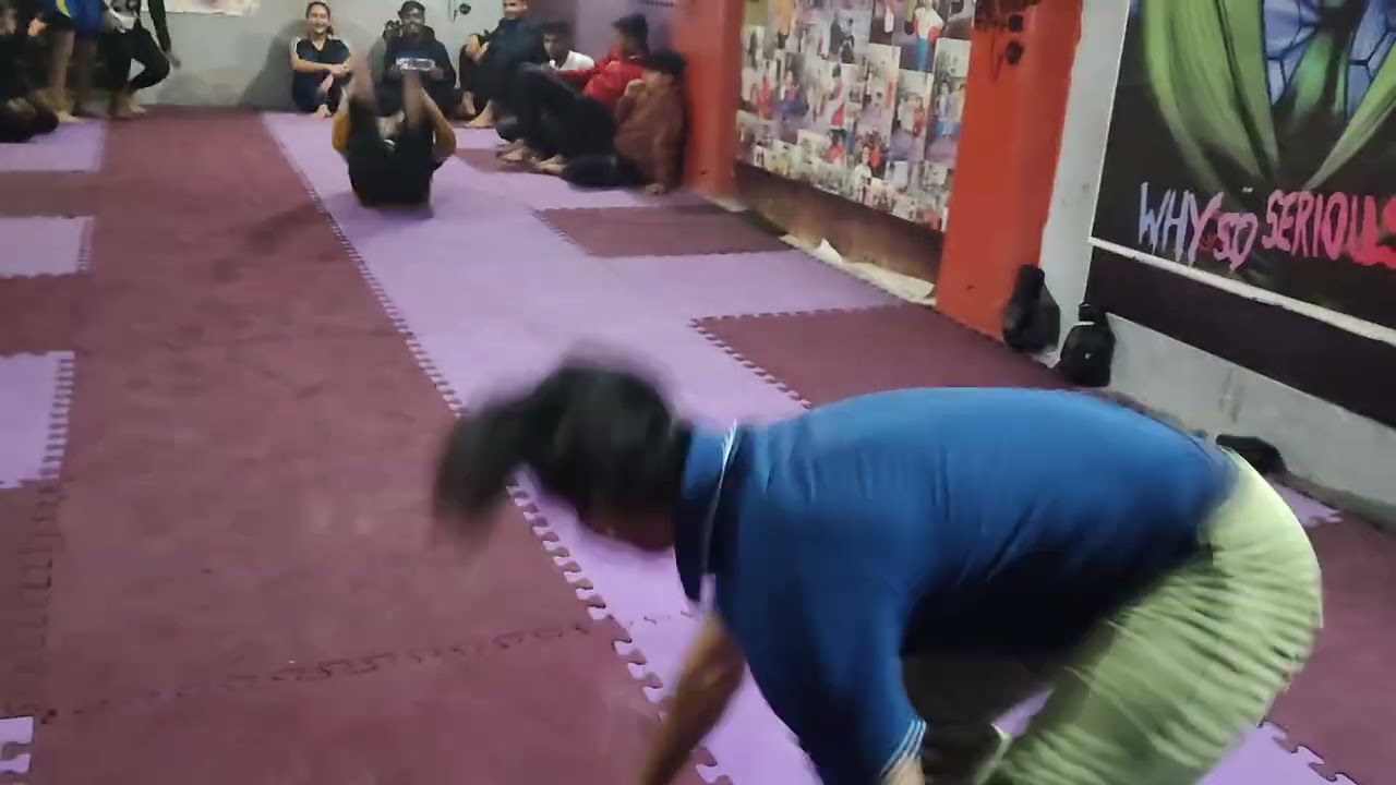 #Front #roll #race 