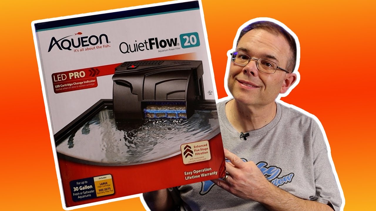 Распаковка, настройка и обзор Aqueon Quietflow 20