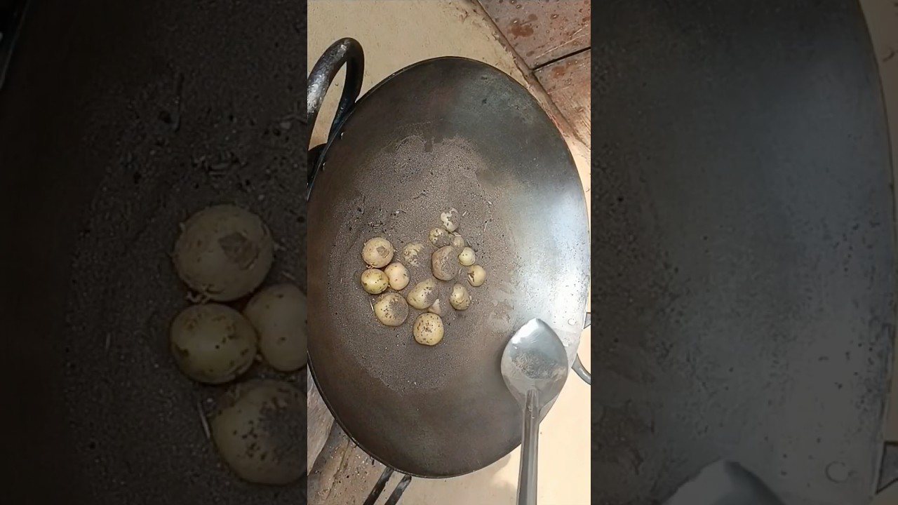 Bhuna aloo chaat #shorts #viral