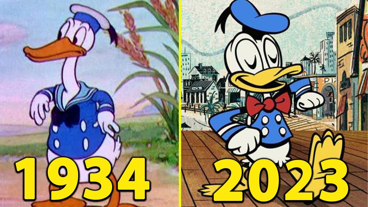 Evolution of Doland Duck Movies,Cartoon &TV(1934-2023)