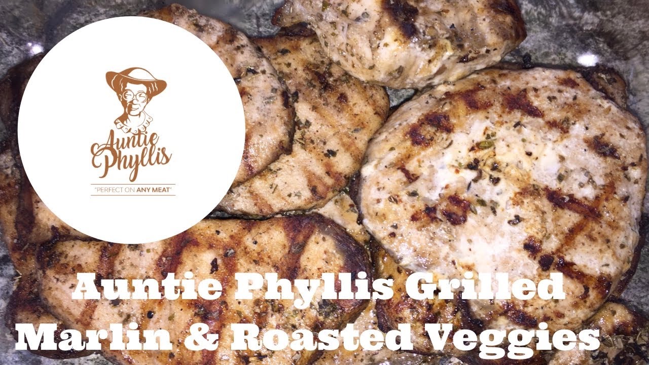 Auntie Phyllis Grilled Fish and Roasted Veggies