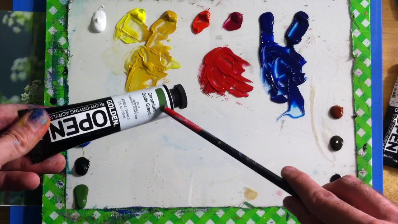 Art Source #10 GOLDEN OPEN Acrylics