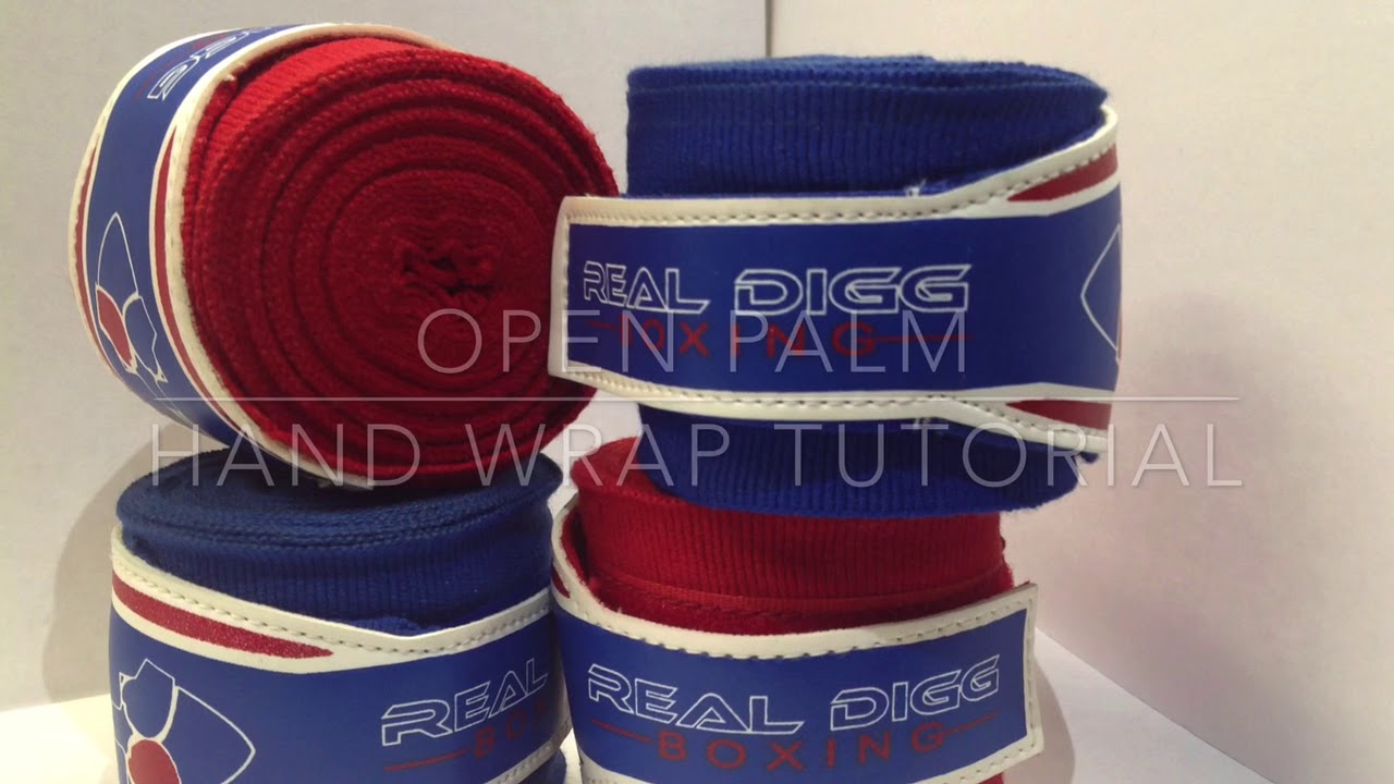 Open palm hand wrap tutorial by Coach John Trigg