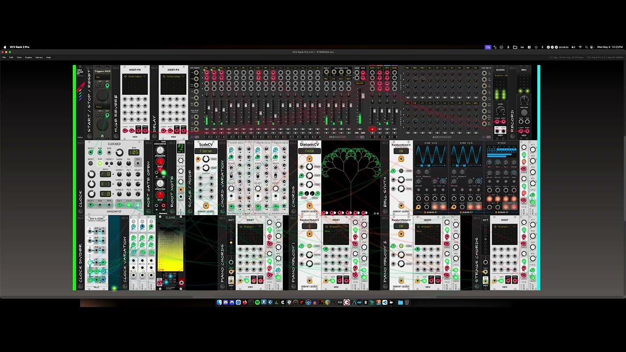 VCV Rack Melodic / Tonal Sequencing