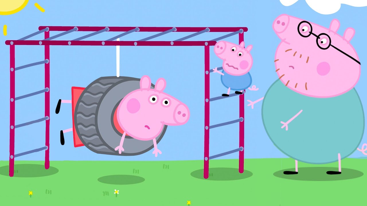 Peppa Pig STUCK in Playground Jail! 😂 Funny Swing Trouble|Full Episodes|Cartoon for Kids |22 Minutes