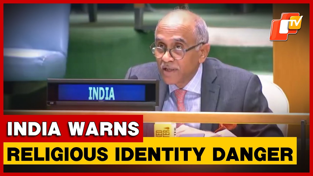 India's UN Rep Warns Against Religious Identity Weaponization