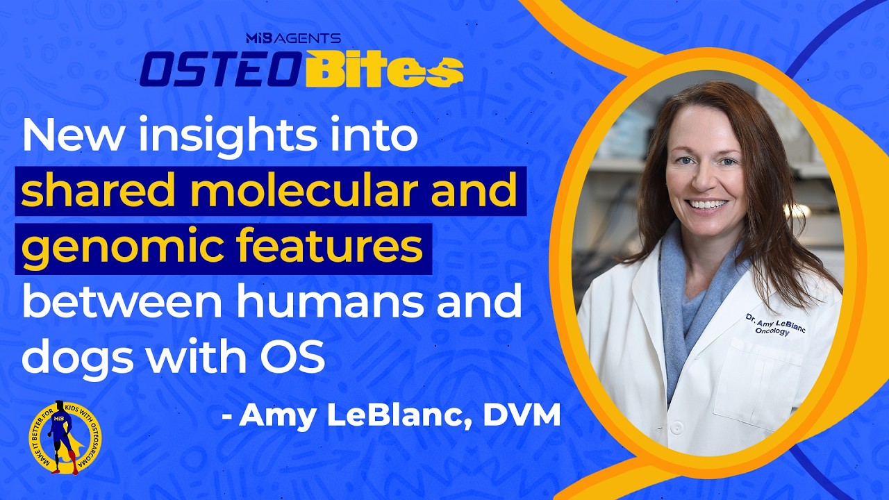 OsteoBites | New insights into shared molecular and genomic features between humans and dogs with OS