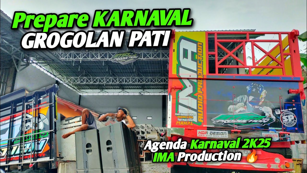 IMA Production prepare lagi jalur Plat K Jawa Tengah Karnaval Grogolan Pati