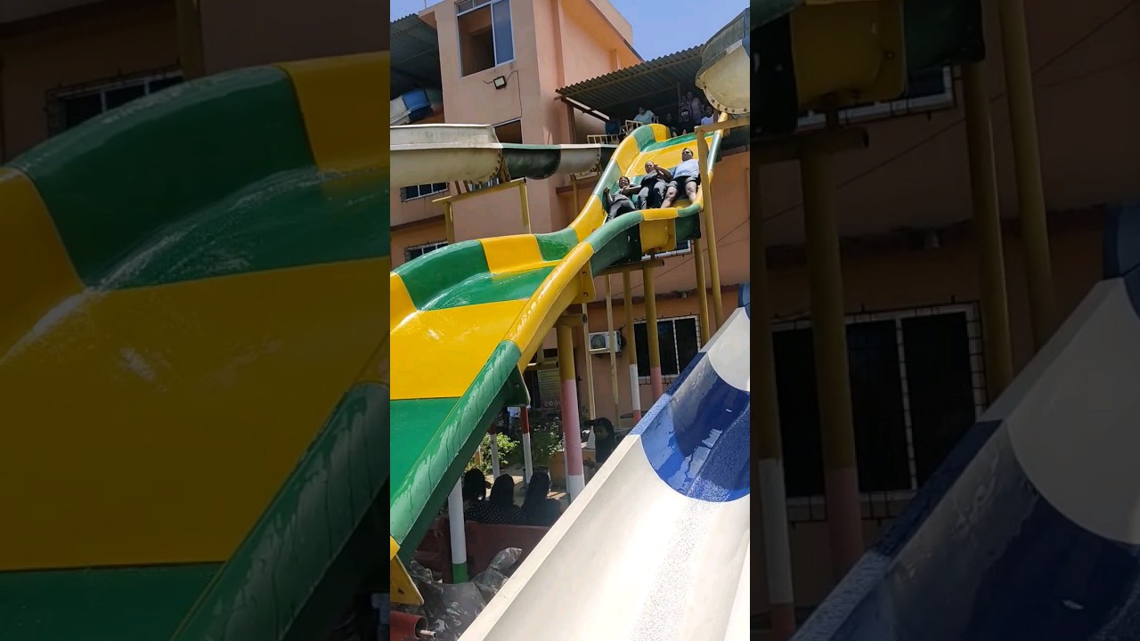 Mm Fun City Mumbai 😱🥵 #shorts #waterpark #ytshorts #trending #viral