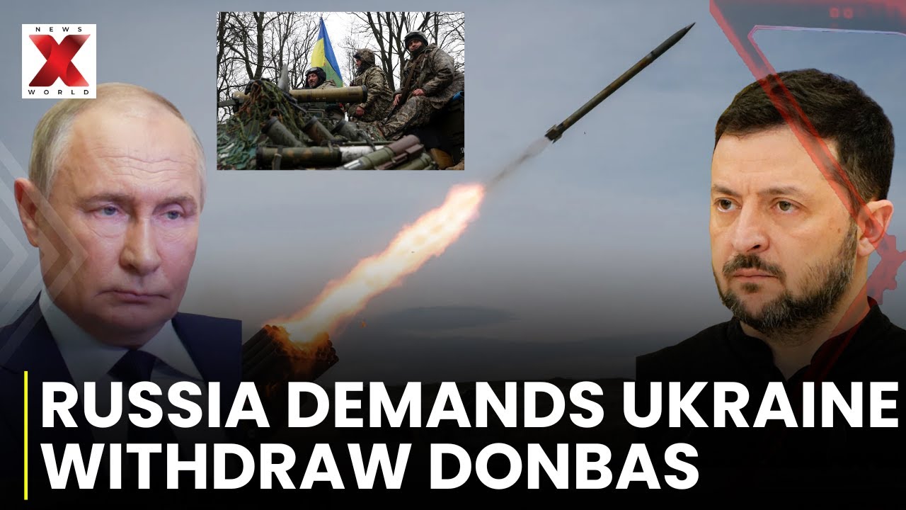 Trilateral Ukraine-Russia-US Talks End, Kremlin Demands Full Donbas Withdrawal | NewsX World