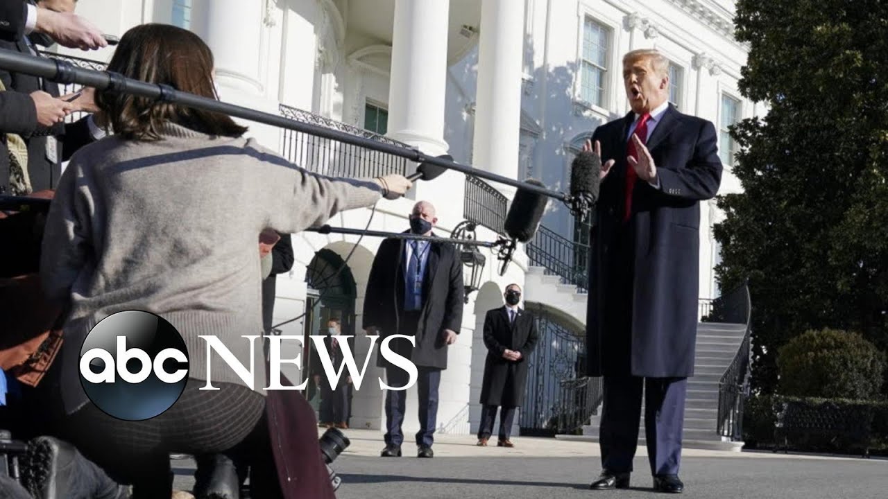 Trump makes 1st public appearance since supporters attacked the Capitol | WNT