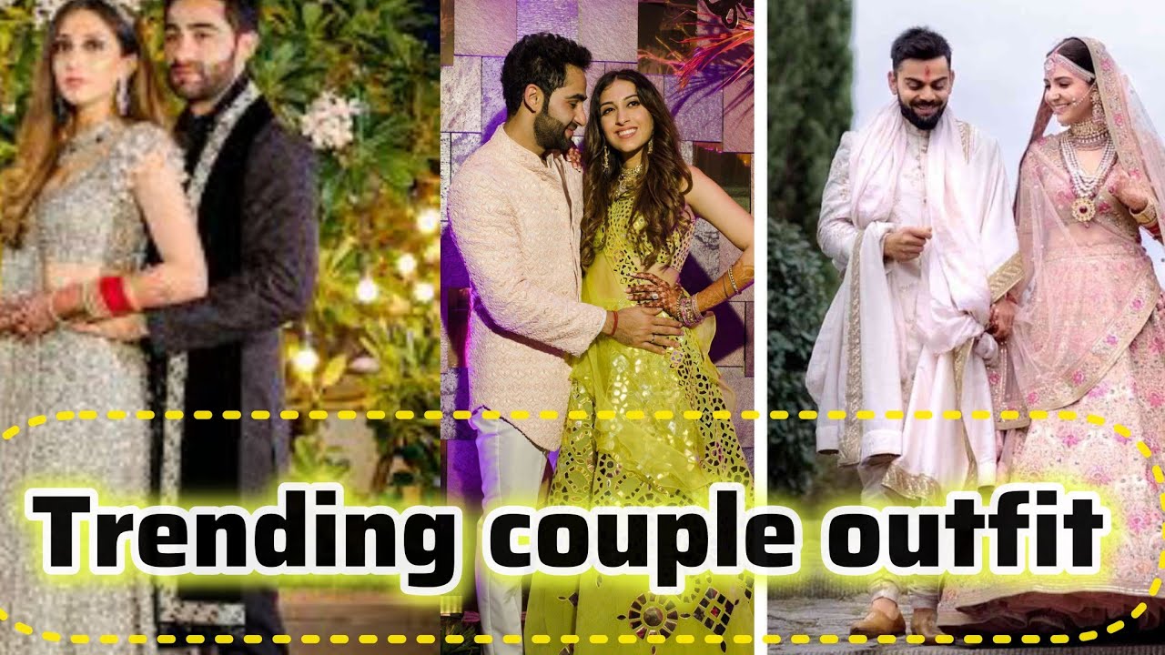 Beautiful couple dresses 🥰।। Trending couple outfit for wedding।। latest collection for couple 
