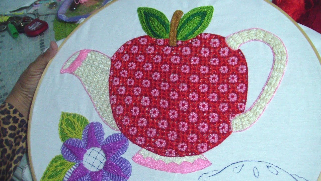 tetera manzana