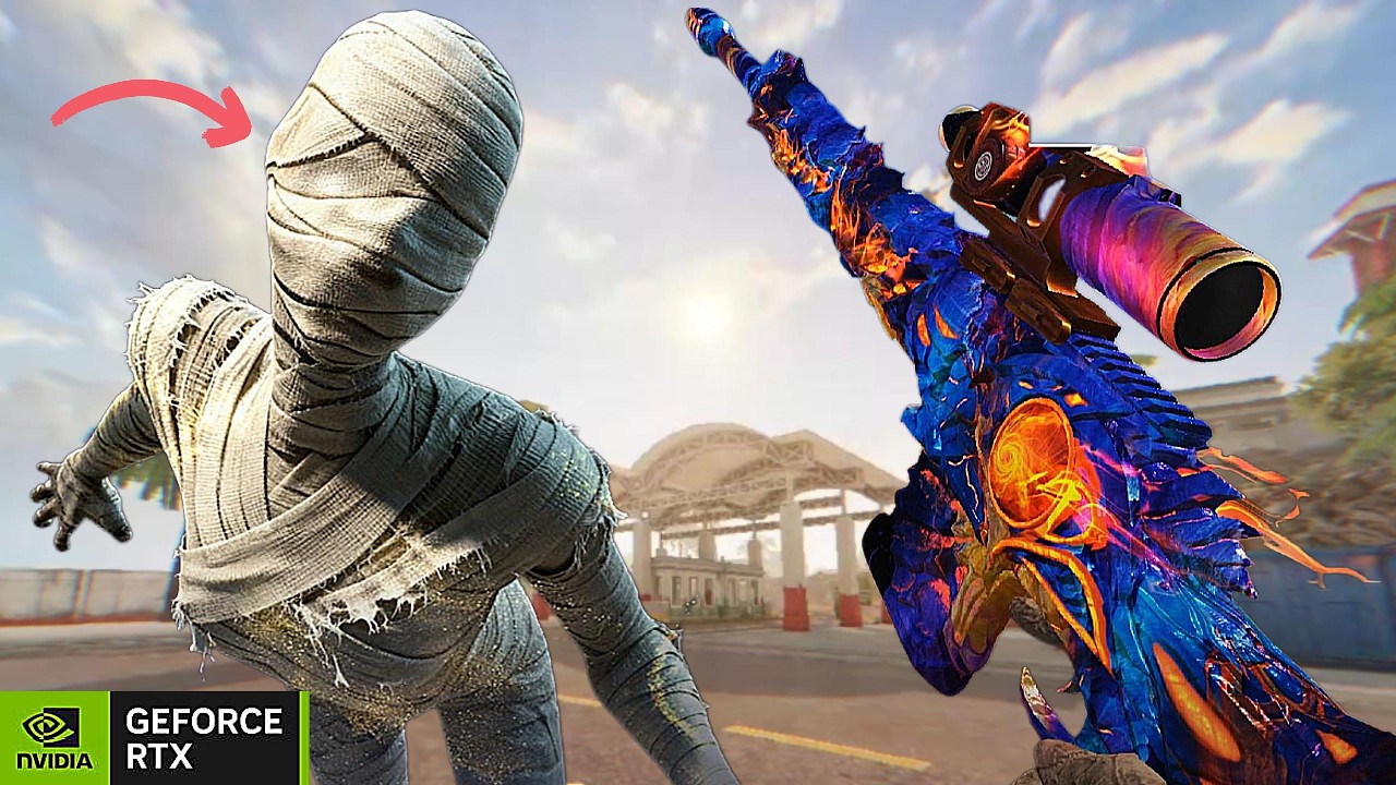 BLOOD  STRIKE - 44 KILLS INSANE ULTRA M700 EMBER SKIN WITH EMT GHOST LADY SHUTTER ISLAND GAMEPLAY !
