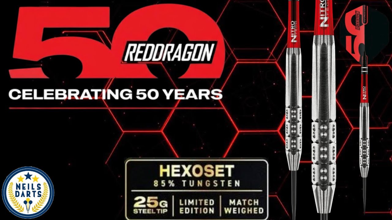 Red Dragon Darts HEXOSET 3