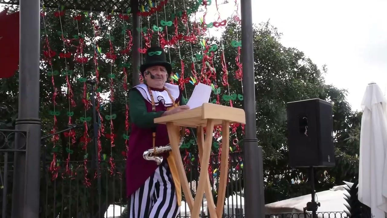 Pregón del Carnaval Manolin Marquez Benalup~CasasViejas 2025