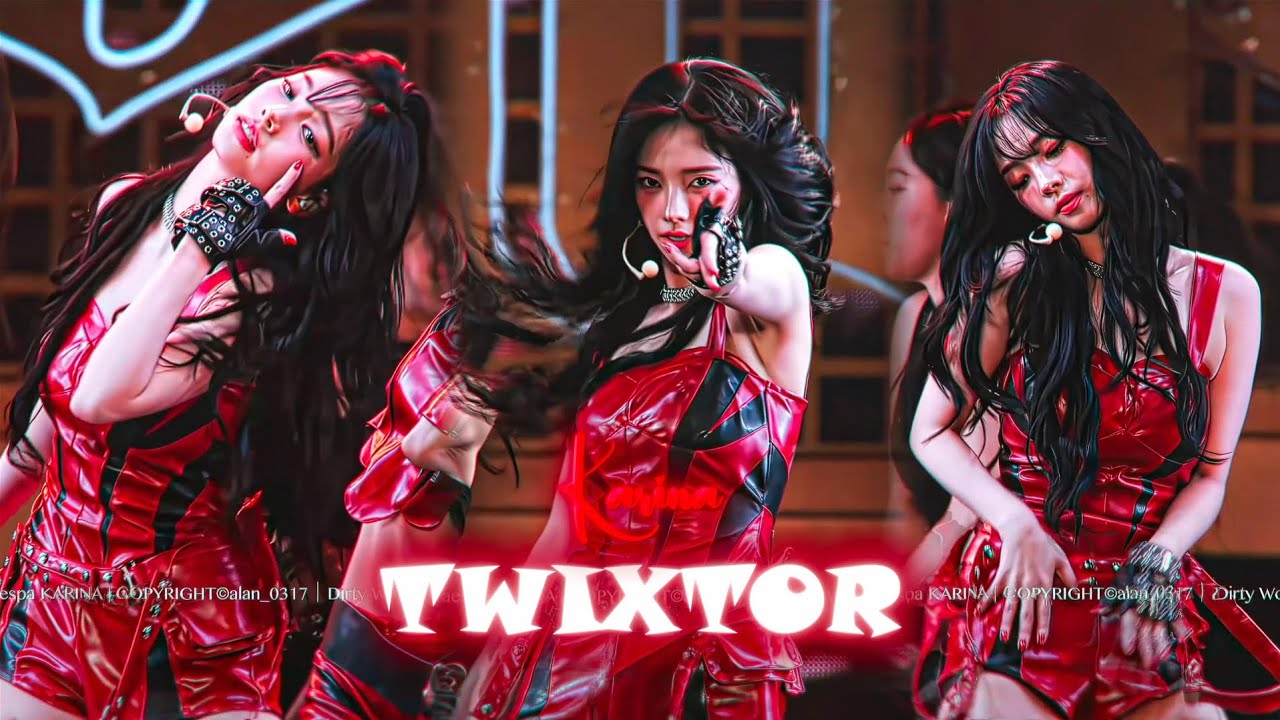 KARINA 4K TWIXTOR CLIPS FOR EDITING AE SHARPEN + TOPAZ
