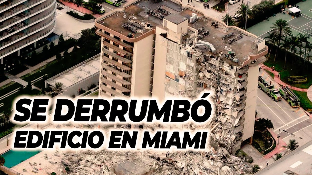 TRAGEDIA EN MIAMI: Se derrumbó un edificio en medio de la noche