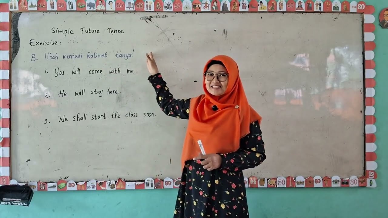 Ayo belajar berbicara menggunakan Simple Future Tense