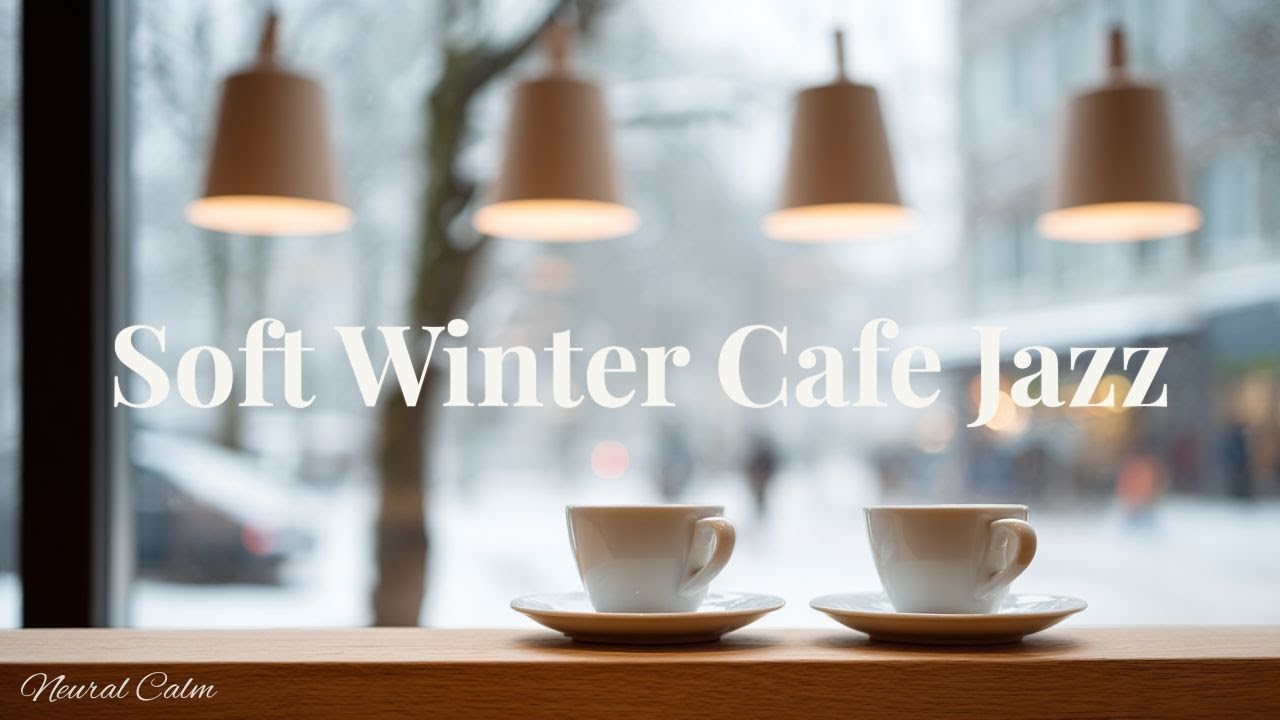 Soft Winter Cafe Jazz ☕️ Relaxing Piano & Smooth Jazz for Focus & Work