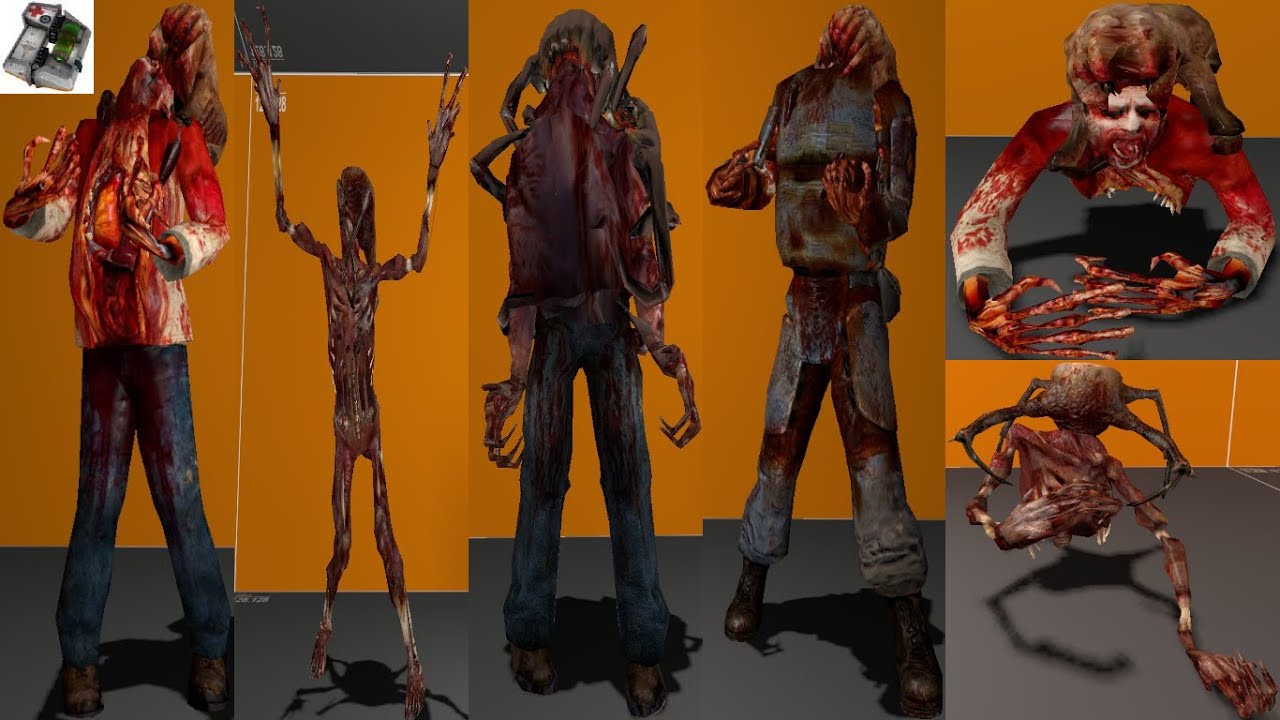 Half-Life 2: Zombie Headcrab Detach Animation Gallery #HalfLife #HalfLife2 #Games #Gaming