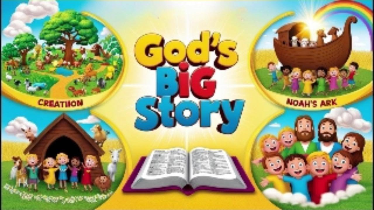 God's Big Story - A Fun Christian Country Song for Kids