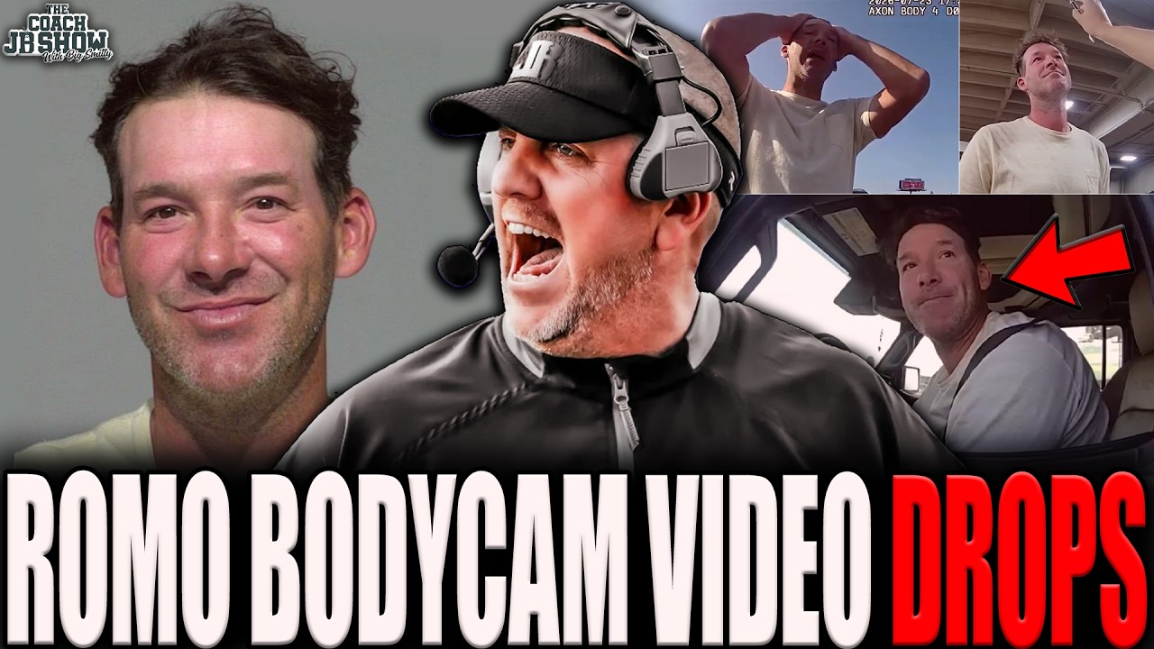 The Coach JB Show With Big Smitty | Tony Romo OWI Arrest Bodycam Video DROPS!
