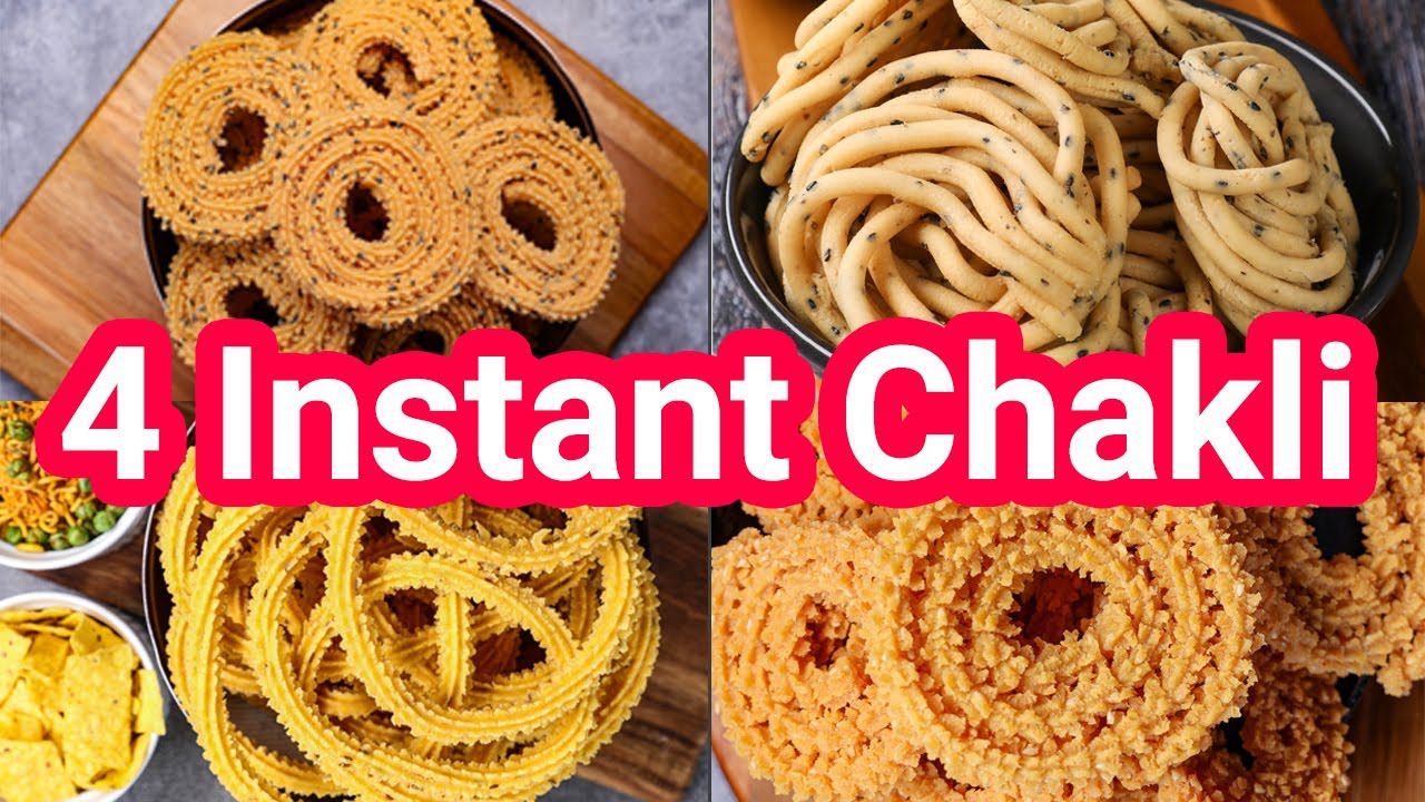 Instant Chakli or Murukku Recipes for This Festival Season | Instant Crispy Festival Snacks