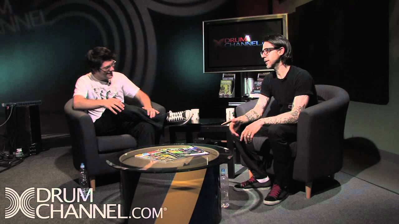 Atom Willard of Angels & Airwaves and Cobus Potgieter on Drum Channel