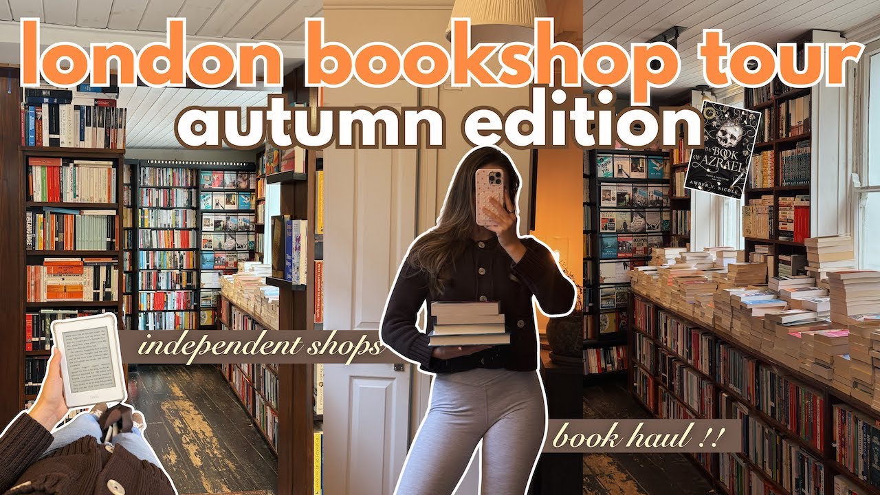 Поиск лучших независимых книжных магазинов Лондона 🍂📔☕️ осенний выпуск
