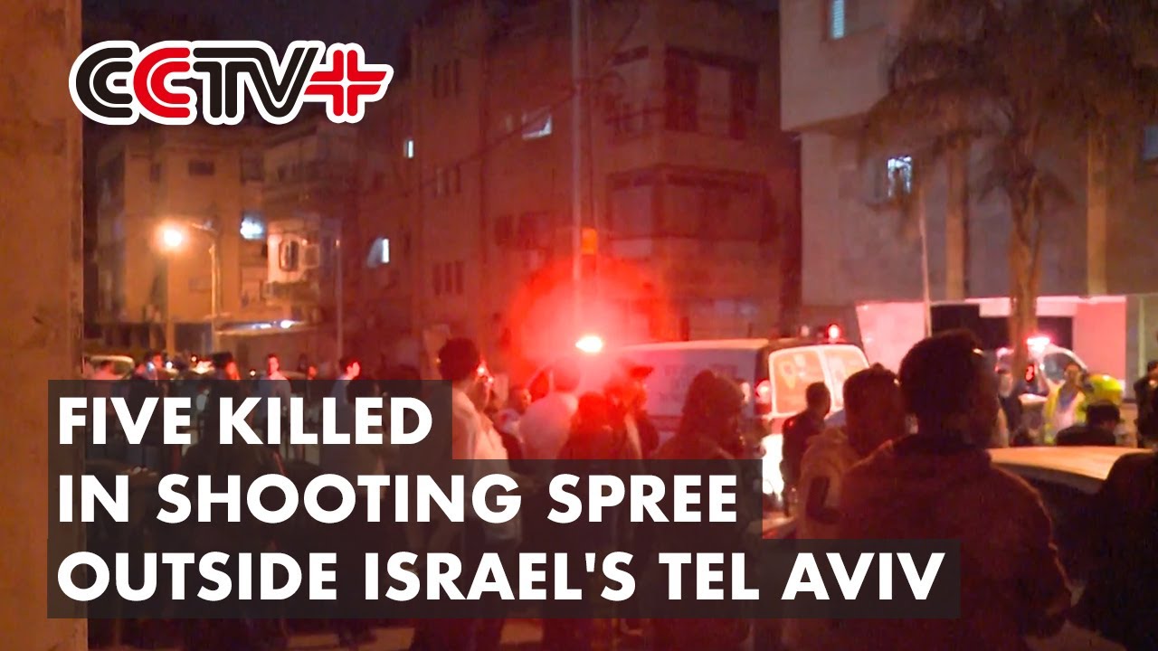 Five Killed in Shooting Spree Outside Israel's Tel Aviv, Police Alert Rising to 