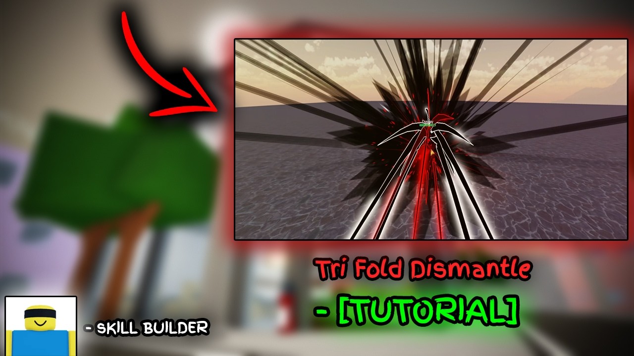 Tri Fold Dismantle TUTORIAL | BEGINNER-FRIENDLY [JJS SKILL BUILDER]