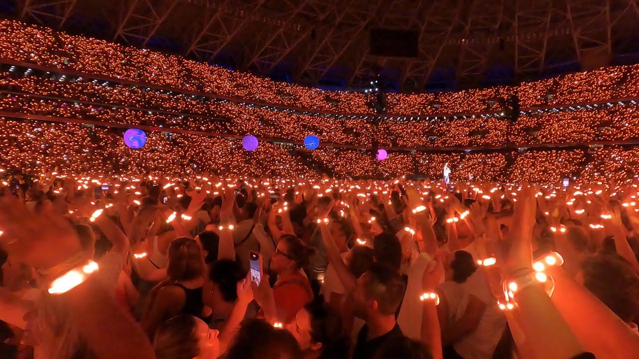 Coldplay Live in Budapest, Puskas Arena, June 19, 2024, FULL CONCERT, MUSIC OF THE SPHERES