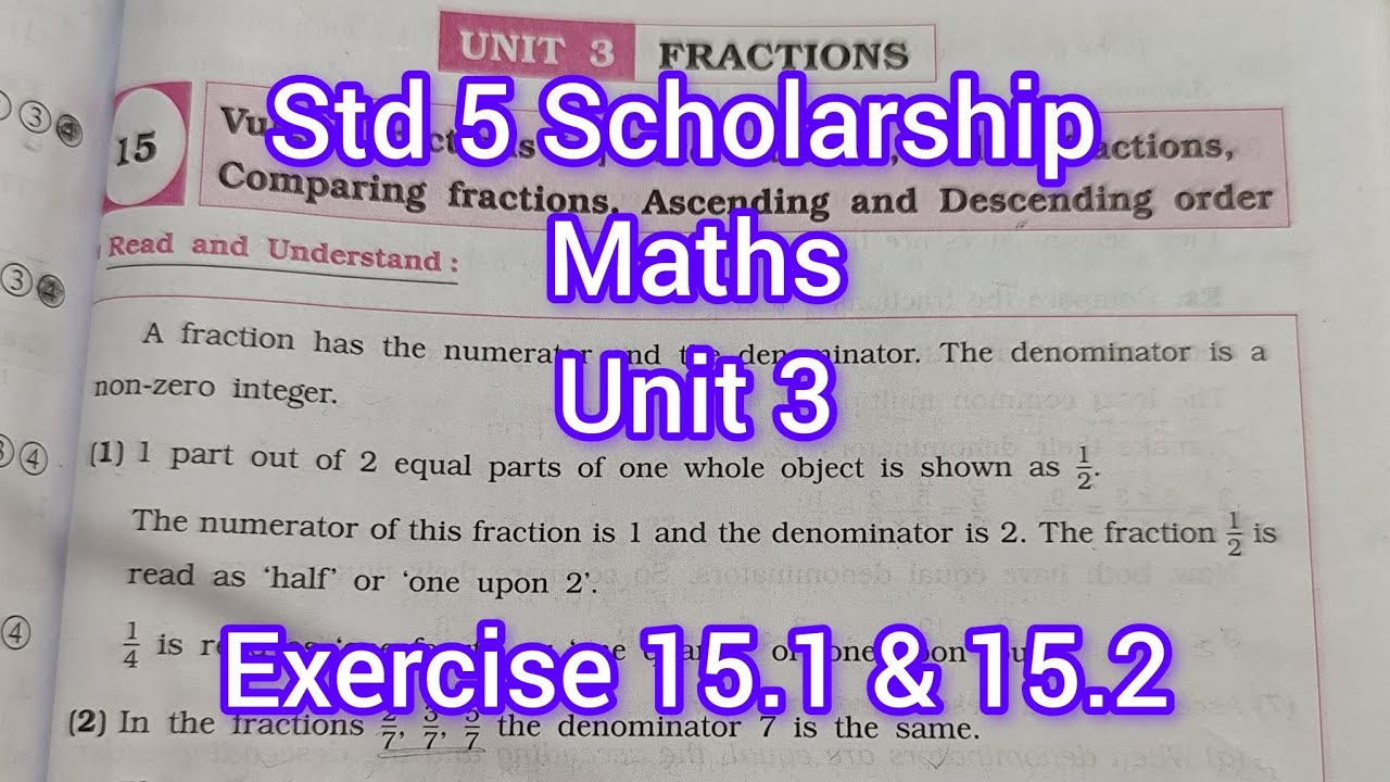 Std 5 Scholarship | Exercise 15.1 & 15.2 | #maths #maharashtraboard #scholarshipexam #std5maths #ssc