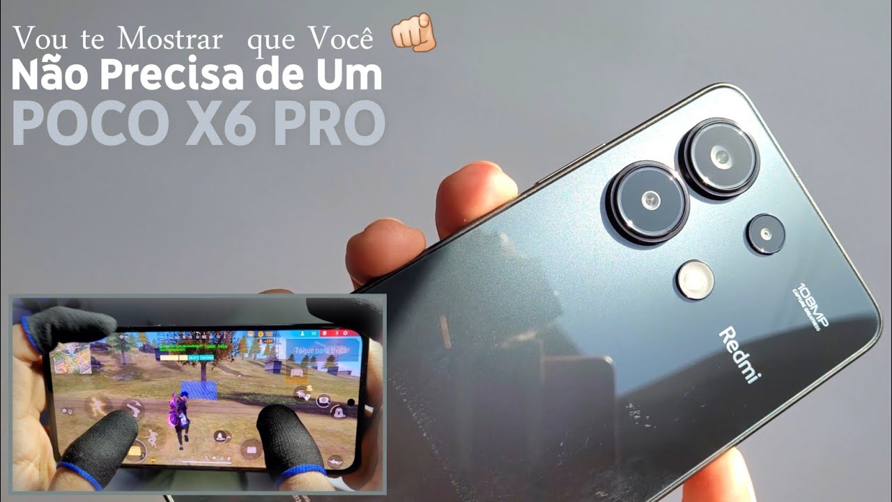 🌟Redmi Note 13: Unboxing,Free Fire,Bateria,Câmera,BenchMarks👌🏻