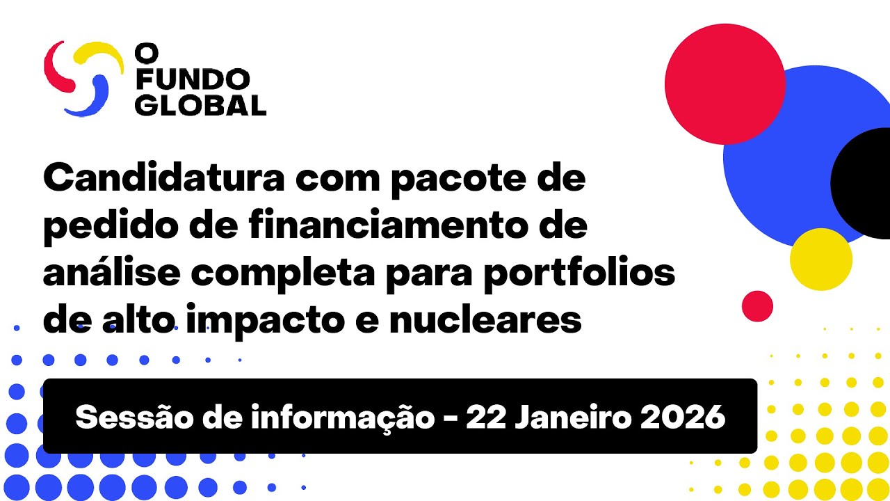 Pedido de financiamento de análise completa para portfolios de alto impacto e nucleares