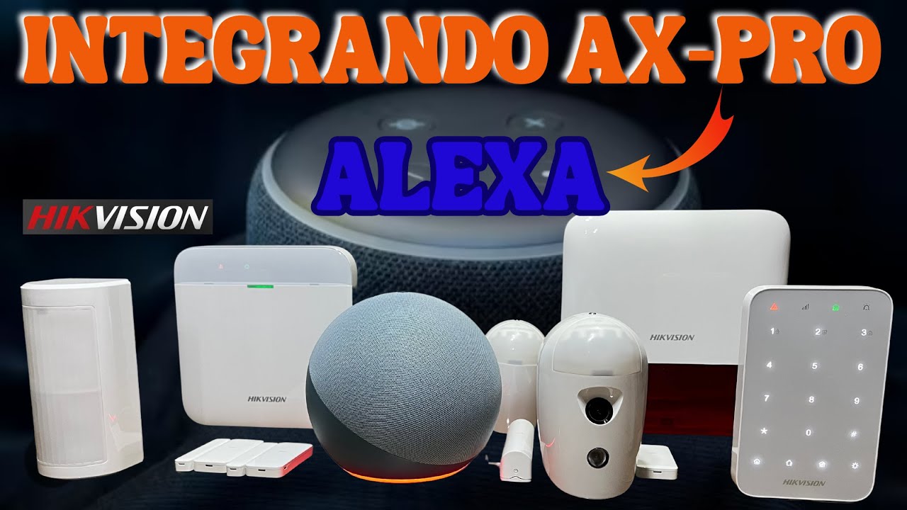 Como Integrar Central de Alarme Sem Fio HIKVISION AX-PRO NA ALEXA