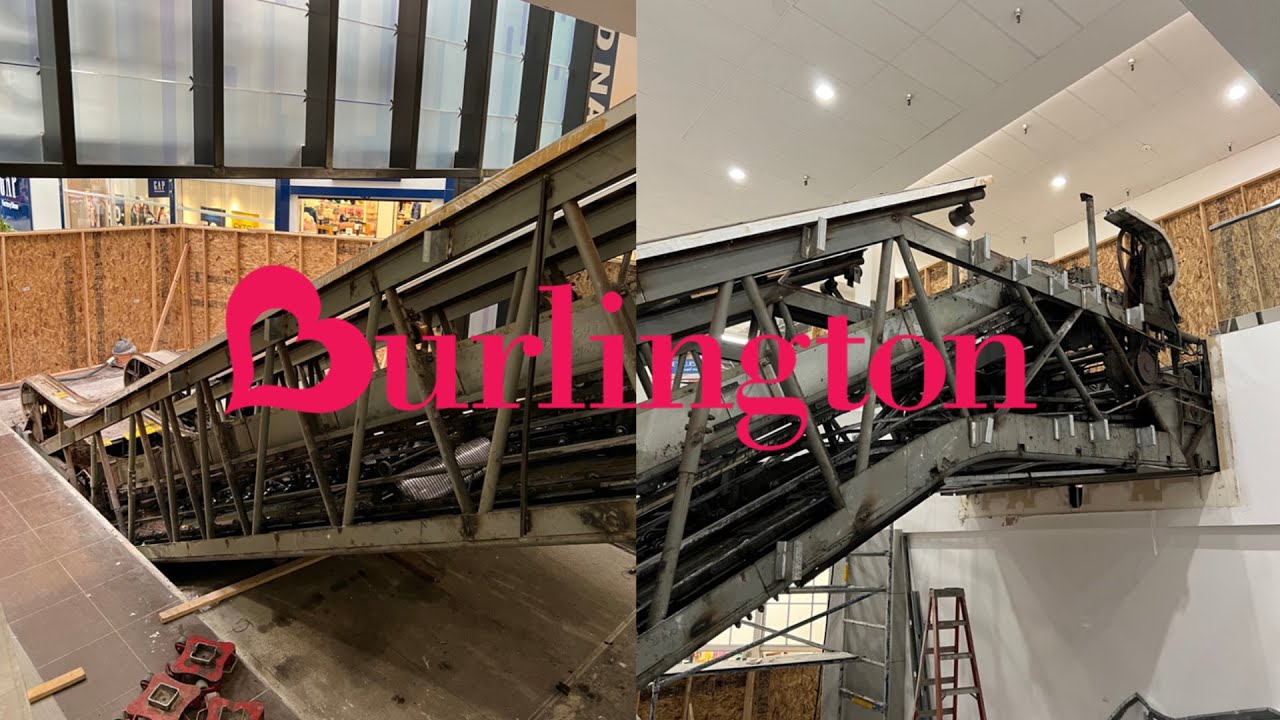 [REMOVED] Vintage Montgomery Double-File Escalators - Burlington, Westgate Center - San Jose, CA