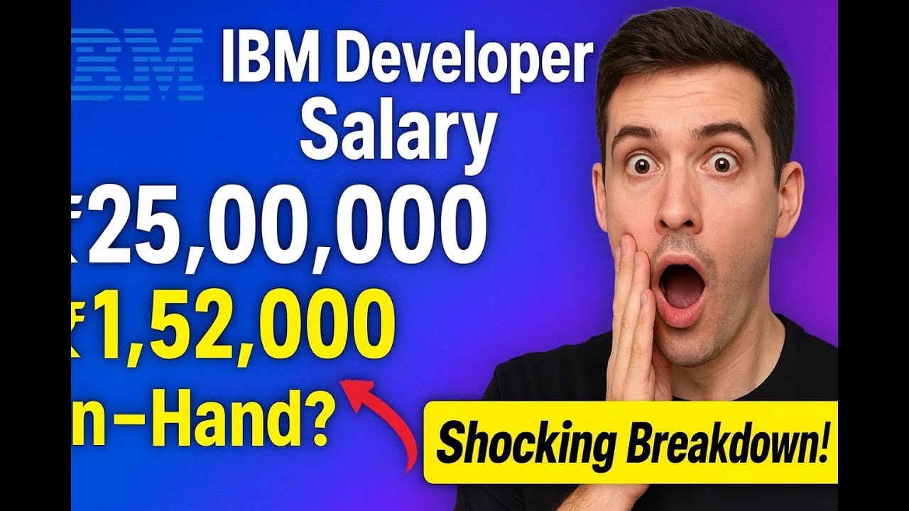 IBM Offer Letter Breakdown 2026 | Complete Salary Structure & Compensation | CTC & In-Hand Explained