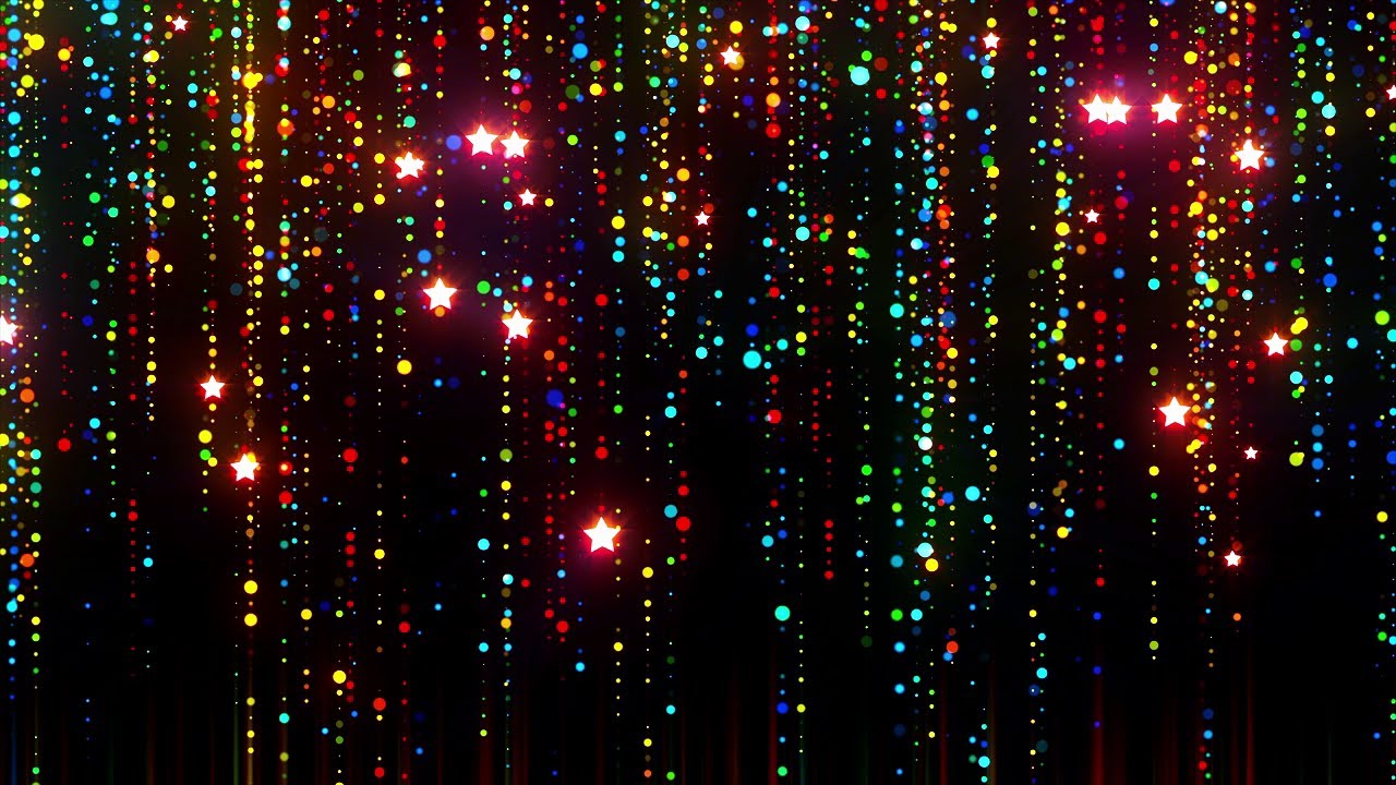 Sparkling Christmas Stars &ndash; Bling Bling Glitter Background Loop (10 Hours) 4K UHD
