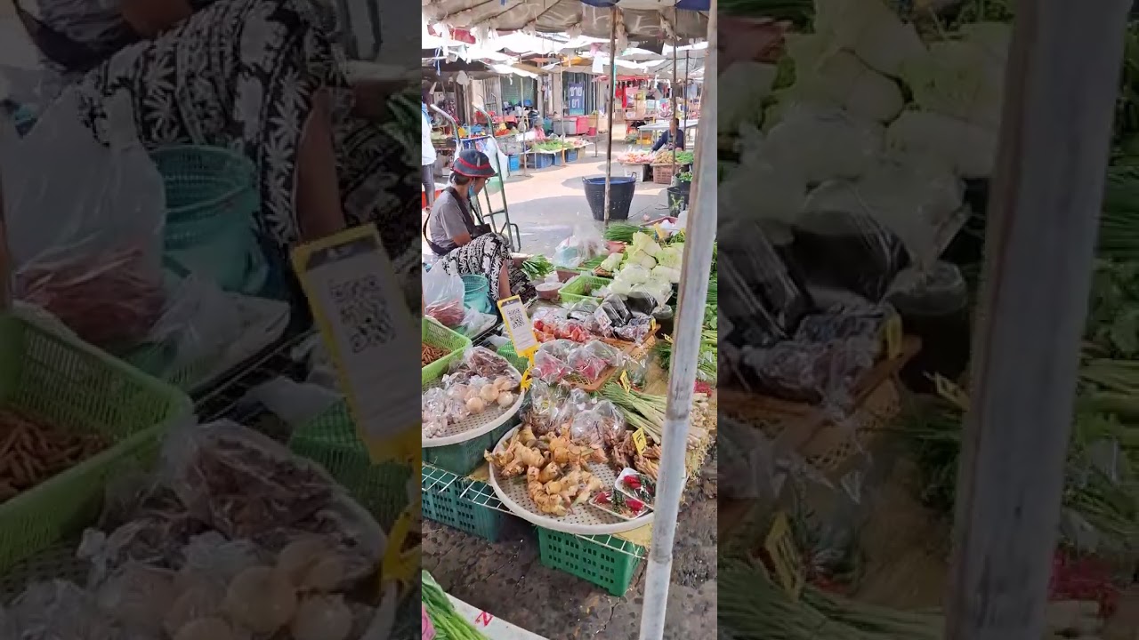ตลาดสดเมืองสุรินทร์วันที่ 24 กุมภาพันธ์
