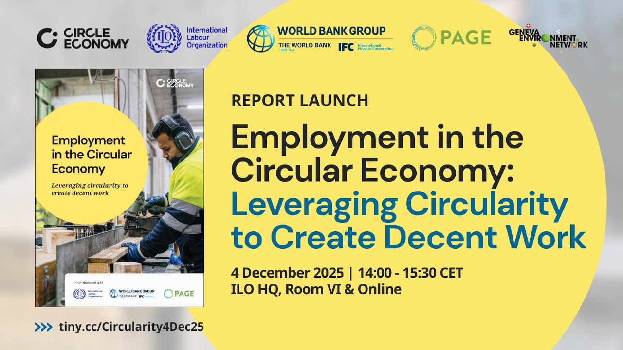 Employment in the Circular Economy: Leveraging Circularity to Create Decent Work