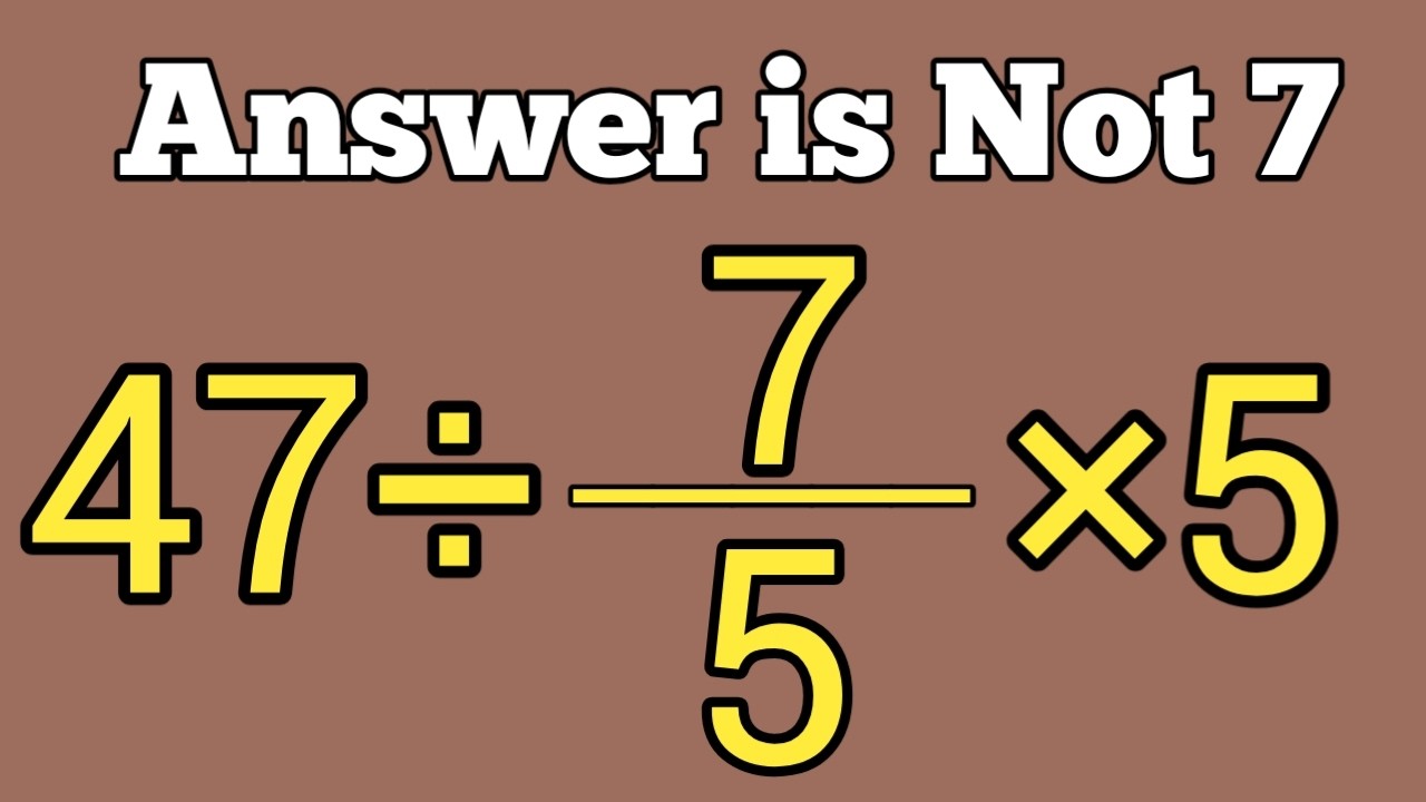Can You Beat This Math Challenge!