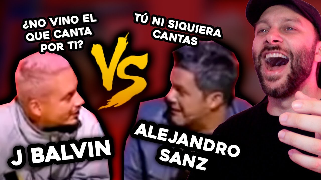 Alejandro Sanz VS J Balvin | ¿Cuál es mejor?