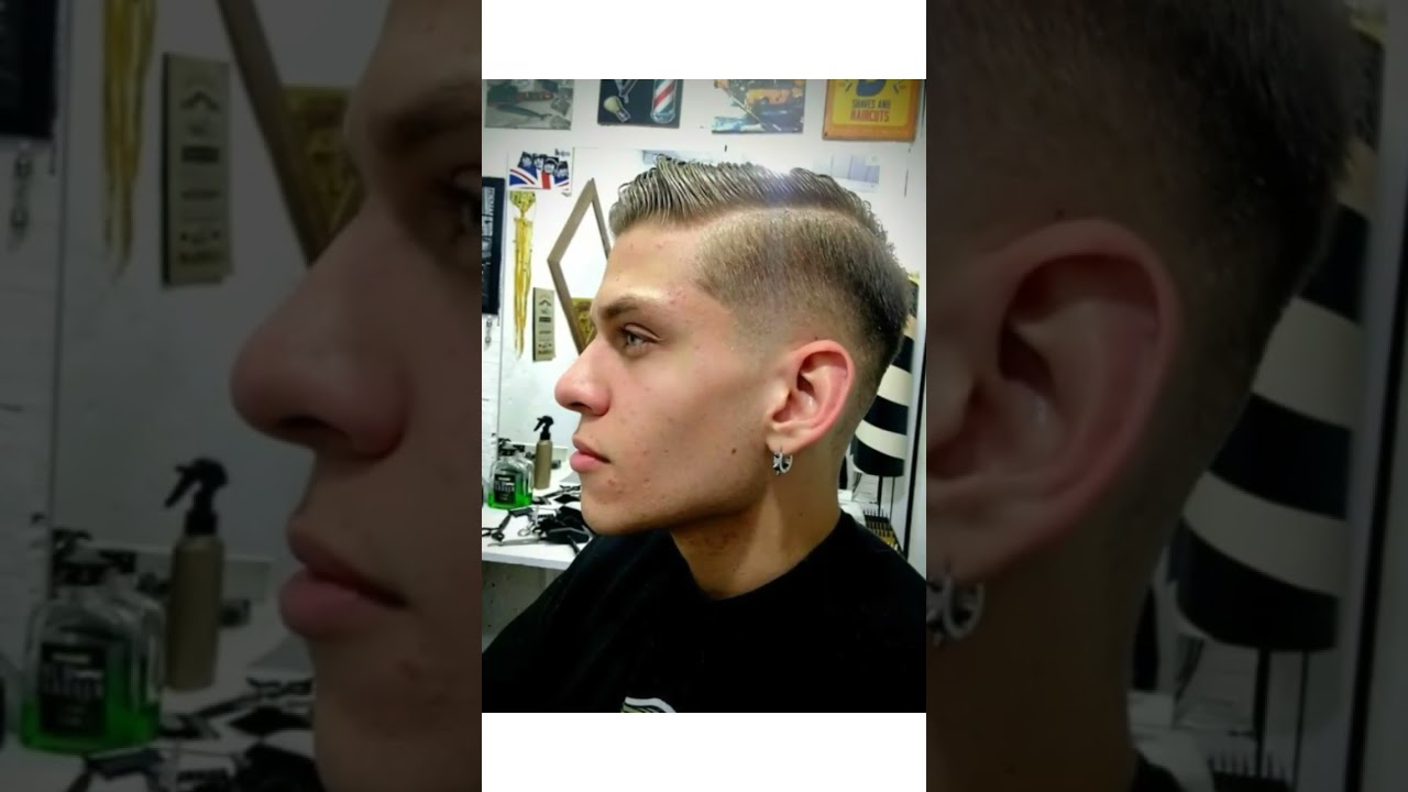 Corte Razor part. #barbershop #barbearia #barbeiro #shorts #hair #haircut #hairstyle #razorpart #top